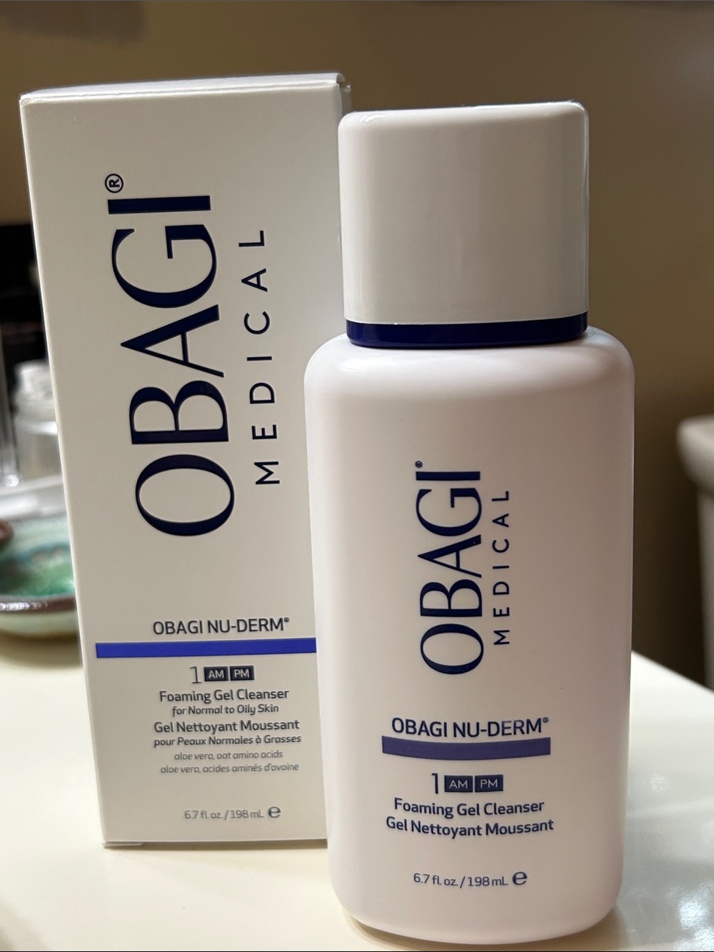 Obagi Medical Nu-Derm Foaming Gel Cleanser for normal to oily skin